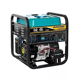 Инверторный генератор Junchai 5500Вт в открытом корпусе с электростартером фото