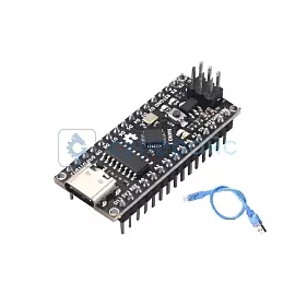 Arduino-совместимый контроллер Nano (ATMEGA 328P-AU) Type-C с припаянными разъёмами фото