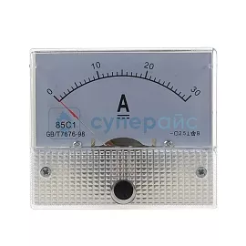 Стрелочный амперметр YouХееn 85С1 30А фото