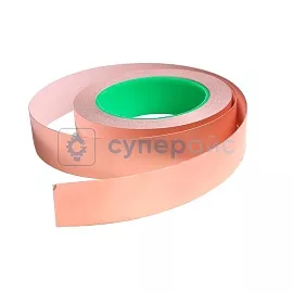 Токопроводящий медный скотч 3J 25 мм х 20 м фото