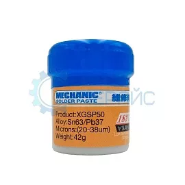 Паяльная паста MECHANIC XGSP50 XG-50 (42 г, в банке) фото