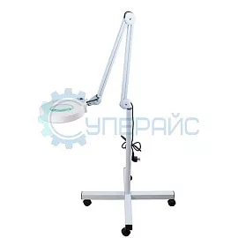 Напольная LED лампа-лупа Zhisu 15X с основанием на колесиках фото