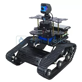 Гусеничный робот Raspberry Pi 4B Xiao-r XR-ROS SLAM с аккумулятором 8400 мАч фото