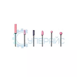 Шарошки абразивные HiLDA для мини дрели 6 шт фото