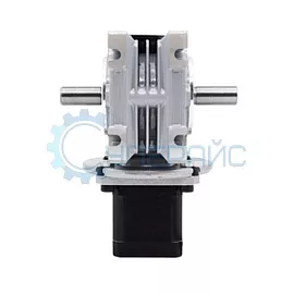 Шаговый двигатель с червячным редуктором UMot 42HSC6403 (1:60) с двухсторонним валом фото