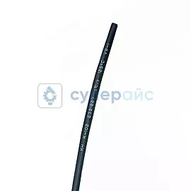 Термоусадочная трубка черная 18мм/10м фото