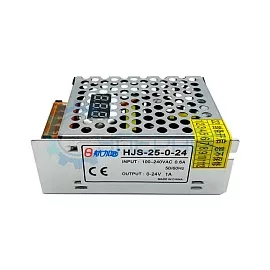 Источник питания с дисплеем Hangjiasheng HJS-25-0-24 (24В, 1А) фото