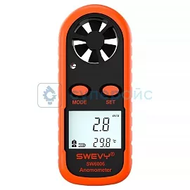 Измеритель скорости ветра Swevy 6006 фото