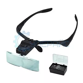 Увеличительные очки 9892B 3.5X со сменными линзами фото