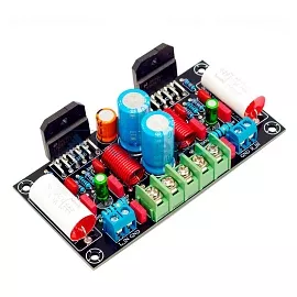 Набор для сборки усилителя звука с чипом LM3886 фото