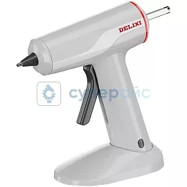 Термоклеевой пистолет Delixi 10W (10 стержней) фото
