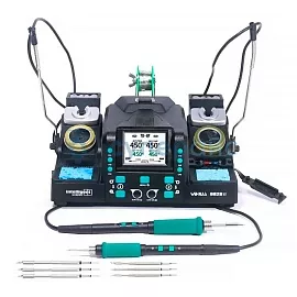 Цифровая паяльная станция YIHUA 982D-II с набором из 6 жал фото