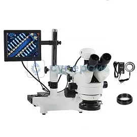 Тринокулярный микроскоп Saike Digital SK2126H3 фото