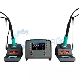 Мощная паяльная станция AIFEN A220 с двумя паяльниками (350 Вт) фото