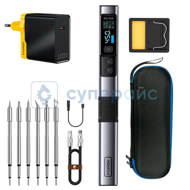 Цифровой паяльник FNIRSI HS-02A F фото 1