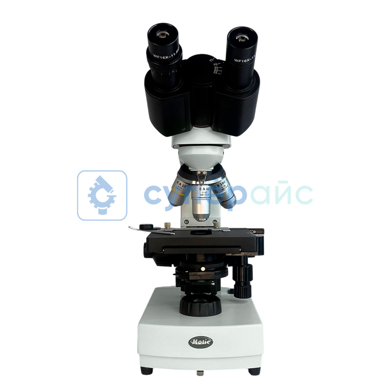 Бинокулярный биологический микроскоп Motic Eco-Bino-LED Plan фото 1