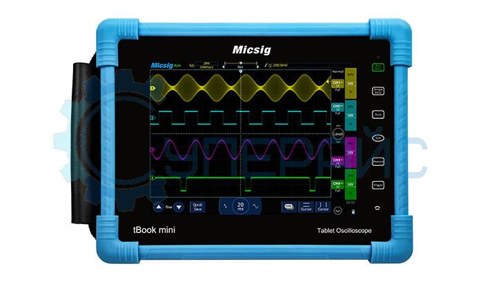 Цифровой планшетный осциллограф Micsig TO1152 Plus (2 канала, 150 МГц)