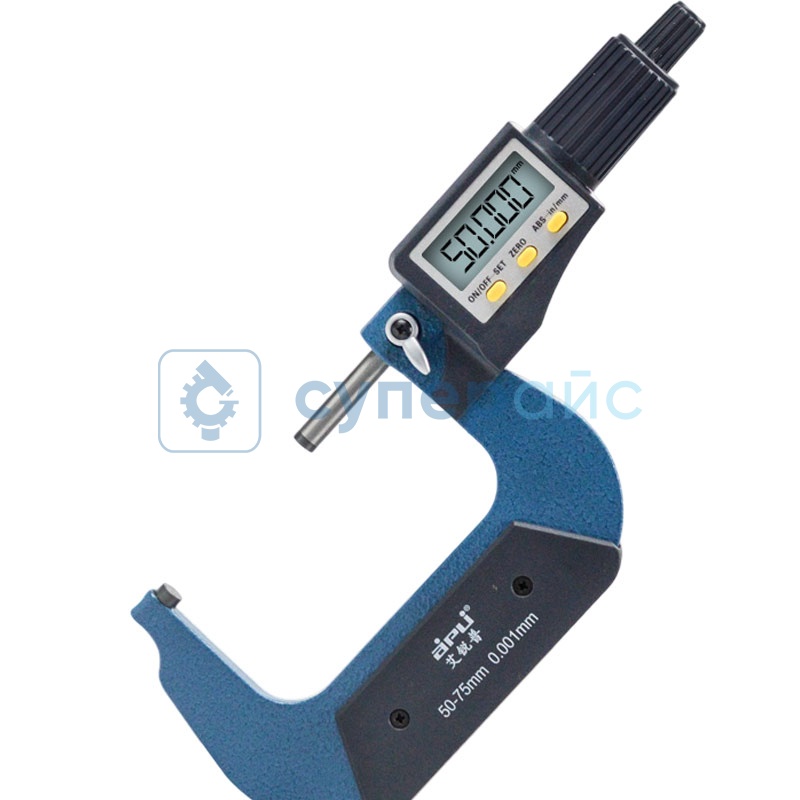 Микрометр с цифровым дисплеем Aipli 50-75mm фото 1