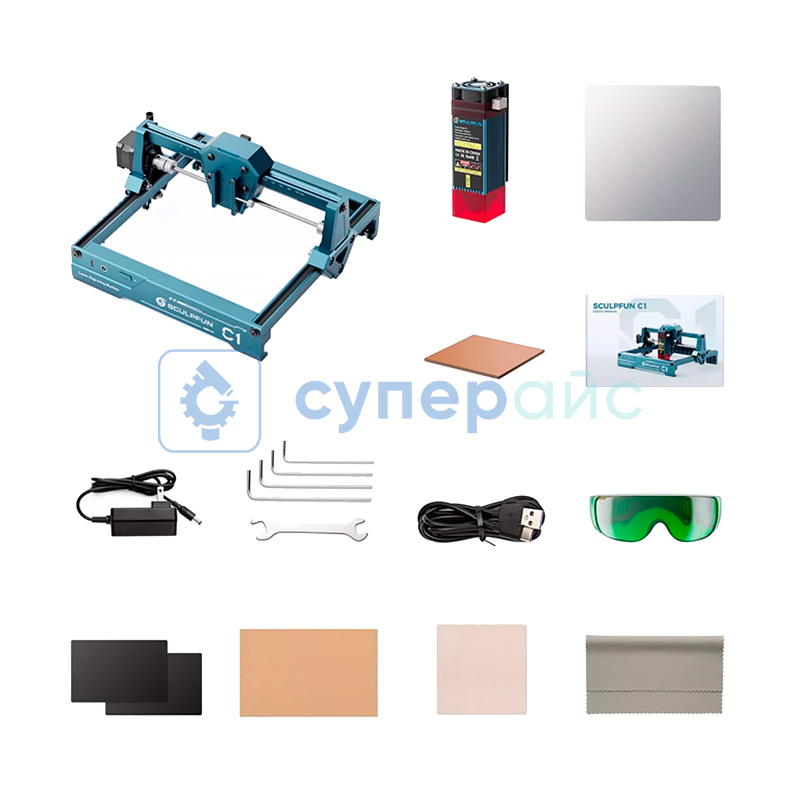 Лазерный гравировальный станок SCULPFUN C1 фото 1
