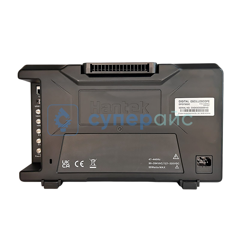 Двухканальный осциллограф Hantek DPO7502C (2 канала, 500 МГц) фото 4