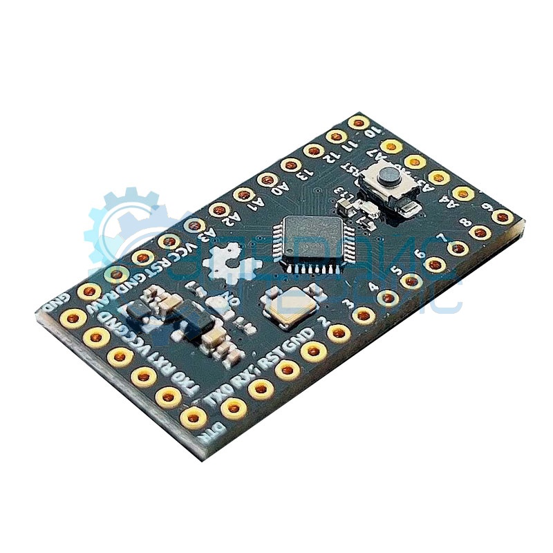 Arduino-совместимый контроллер Pro mini ATmega 168P 5В, 16МГц