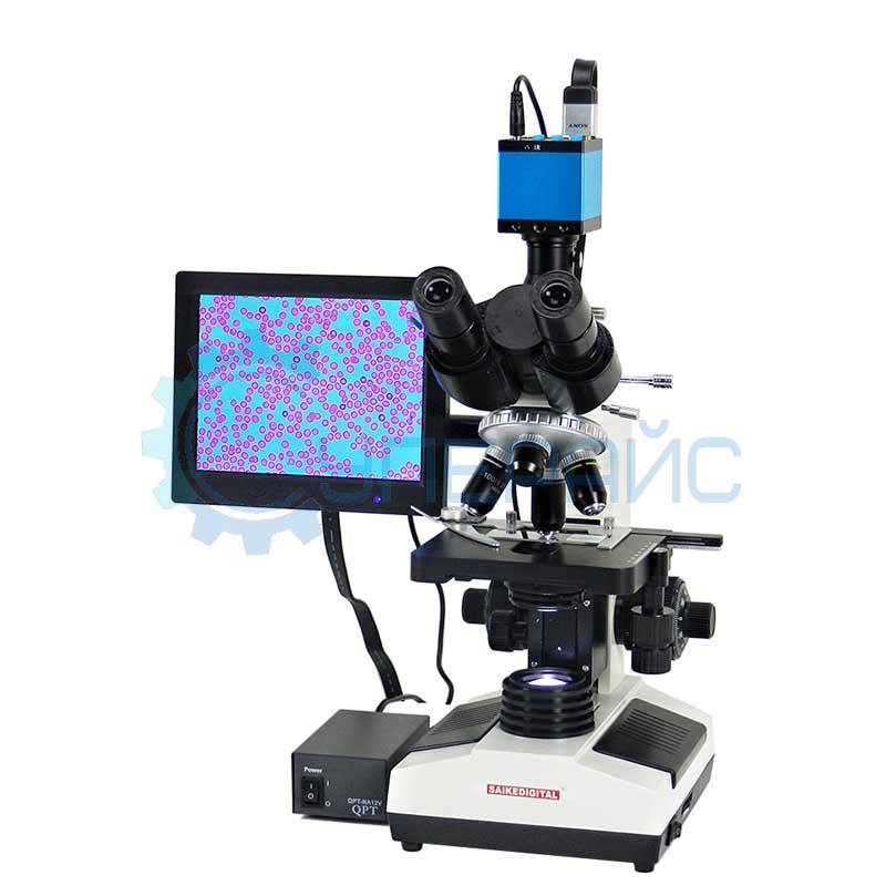 Исследовательский микроскоп Saike Digital SK2009HDMI-TH3 с дисплеем