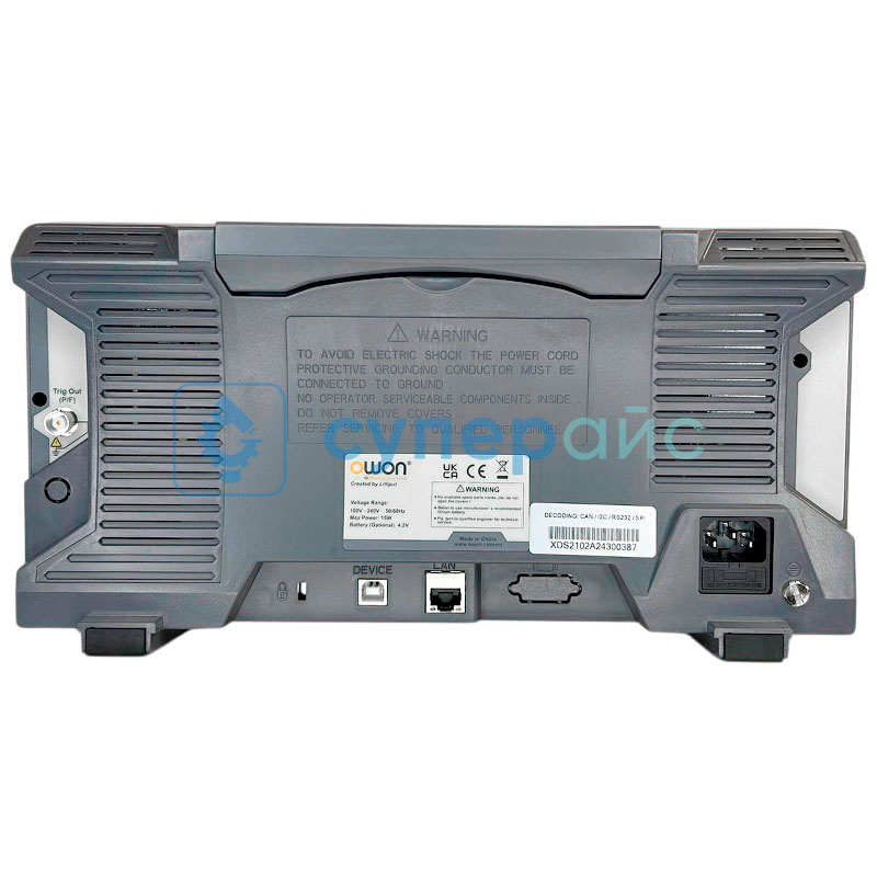 Настольный осциллограф OWON XDS2102A фото 6
