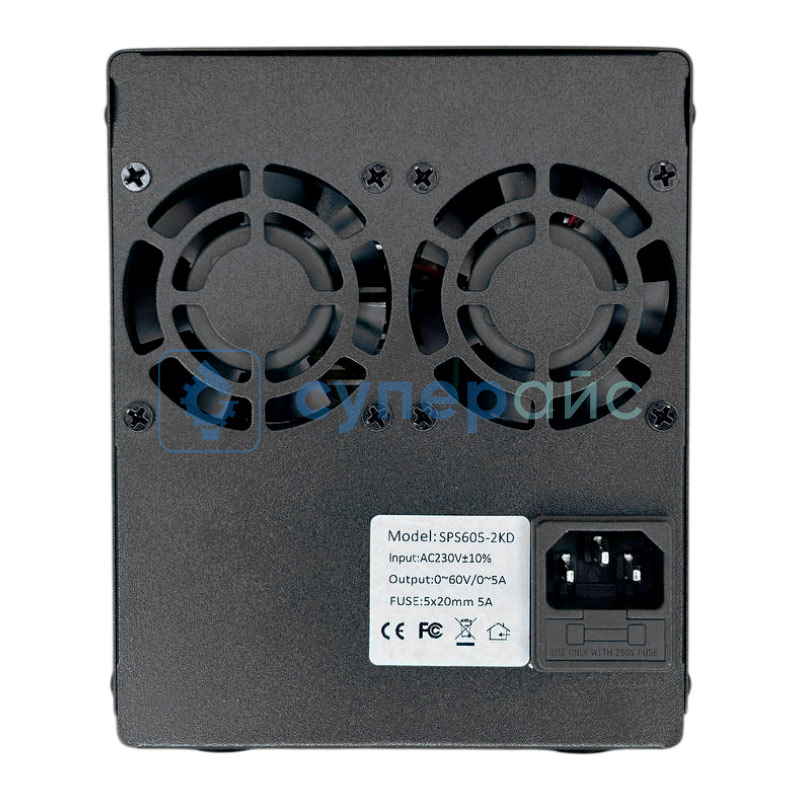 Блок питания с регулировкой Nice-Power SPS605-2KD фото 3