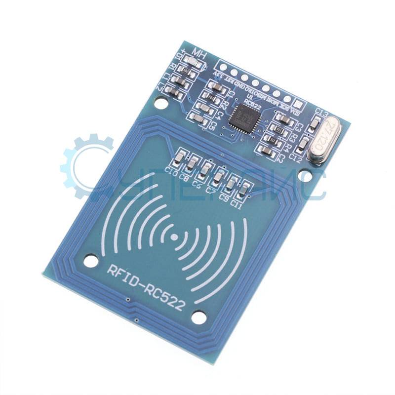 RFID-модуль RC522 с RFID-ключом и пластиковой картой