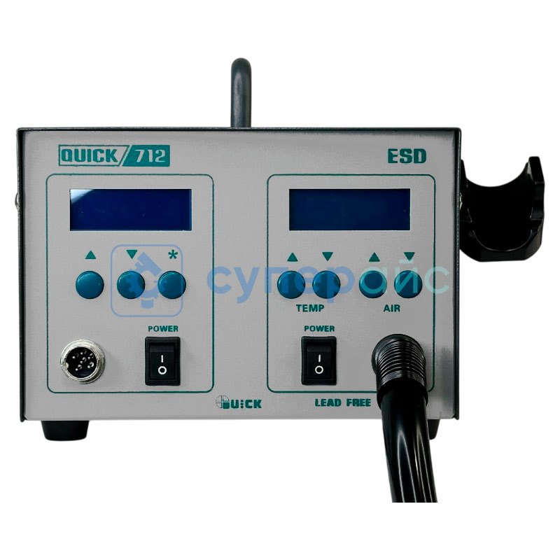 Паяльная станция 2 в 1 QUICK 712 фото 2