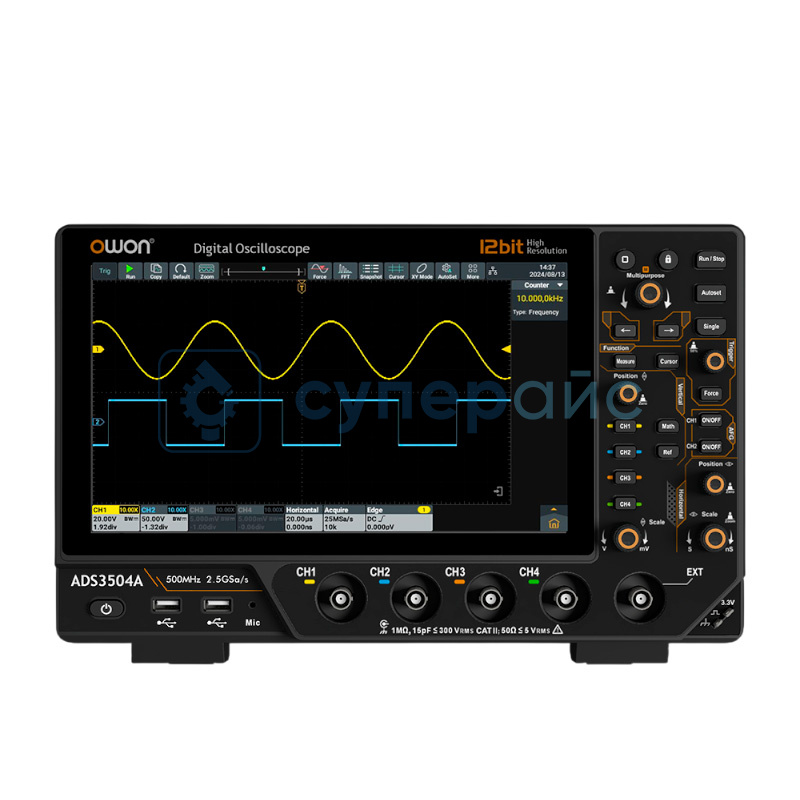Осциллограф цифровой OWON ADS3352A фото 1