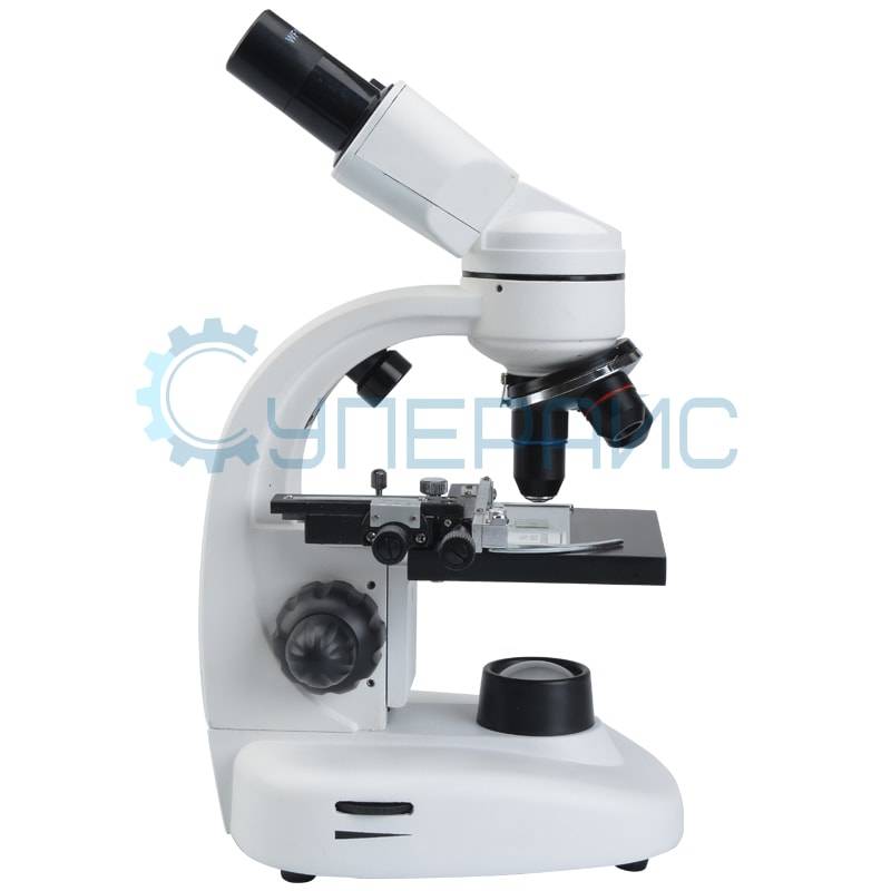 Бинокулярный учебный микроскоп в кейсе SAGA XSP-003 40x–800x с набором для опытов
