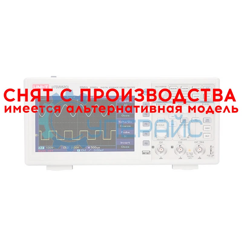 Цифровой осциллограф UNI-T UTD2052CL (2 канала х 50 МГц)