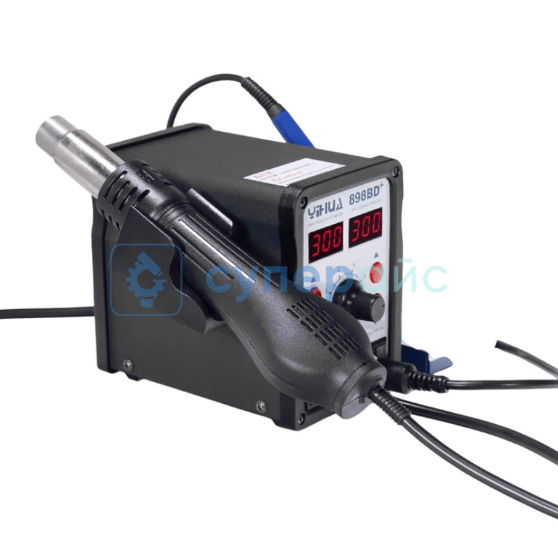 Термовоздушная паяльная станция YIHUA-898BD+ (высокоточная) фото 1