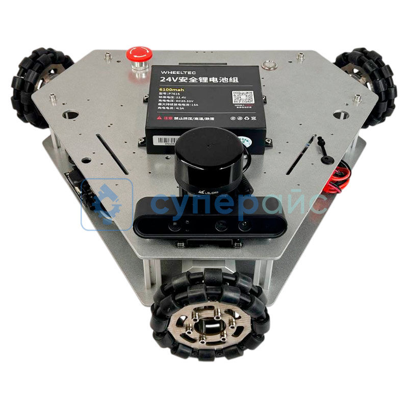 Робот на всенаправленных колесах ROS WHEELTEC R550 (OMNI) PLUS фото 3