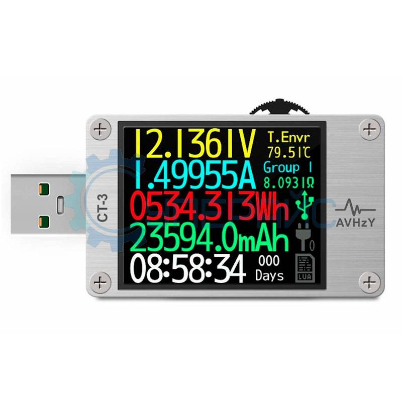 USB тестер тока и напряжения Shizuku by YK-LAB CT-3