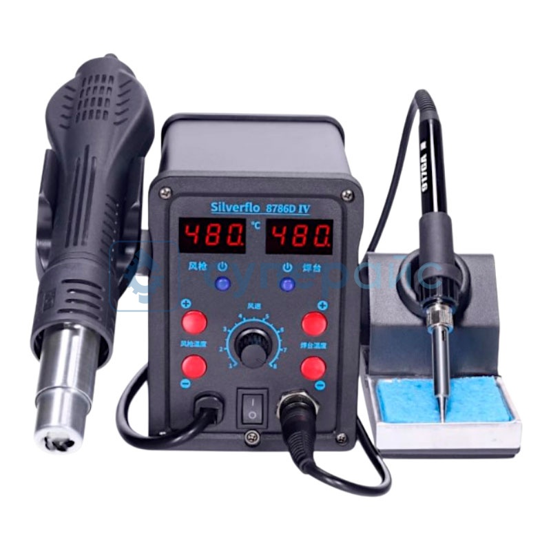 Термовоздушная паяльная станция Silverflo 8786D IV фото 1