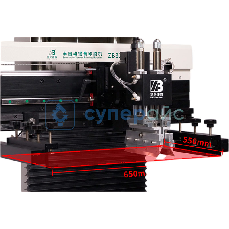 Трафаретный принтер для паяльной пасты Zhengbang ZB-3250LY фото 2