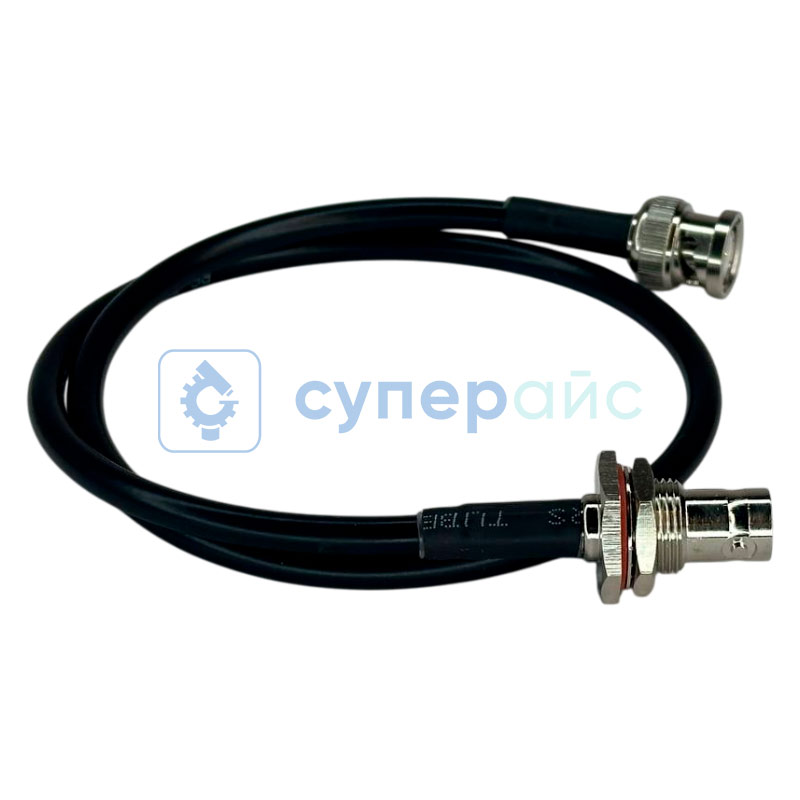 Коаксиальный кабель RG58 BNC Male - BNC Female (0,5 м) фото 2