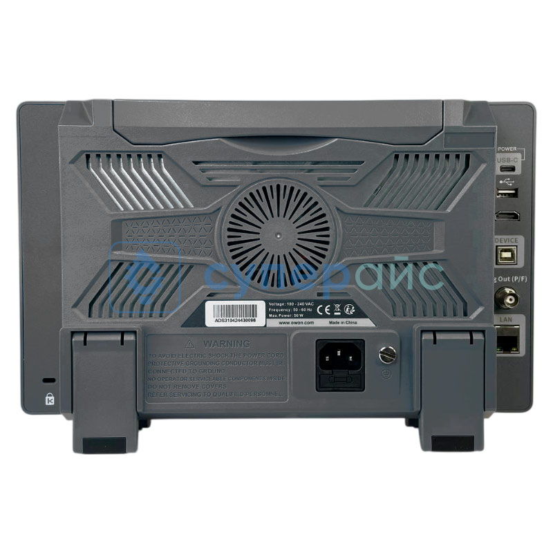 Четырехканальный осциллограф Owon ADS3104 фото 2