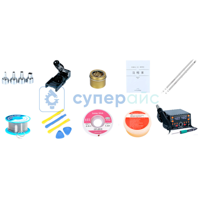 Термовоздушная паяльная станция Silverflo 902D IV фото 3