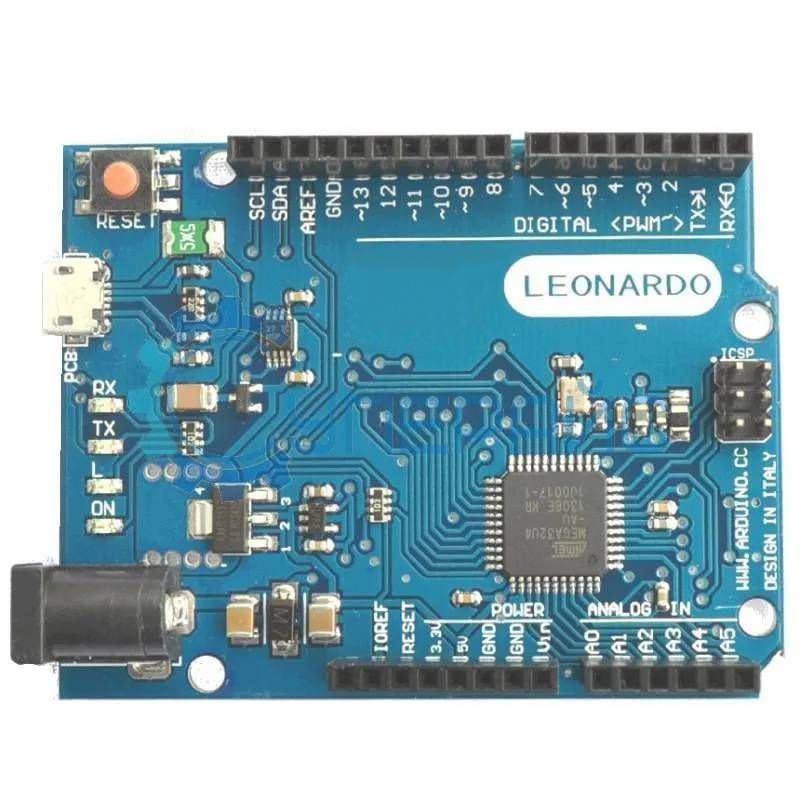 Плата Leonardo R3 (Arduino - совместимая ATMEGA32U4), программируемый контроллер