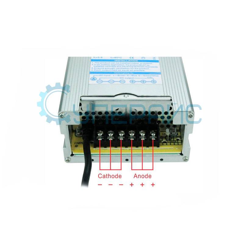 Блок питания NeonPro LHDV-12E200 (12 В, 16.7 А, 200 Вт)