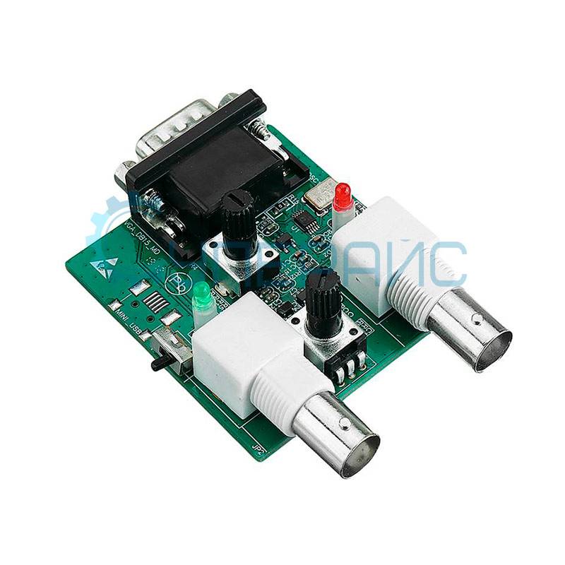 USB осциллограф LOTO OSC482X со встроенным логическим анализатором и генератором