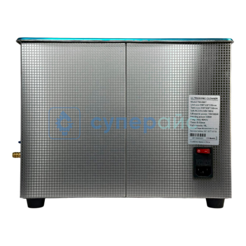 Ультразвуковая ванна с дегазацией YUMENG YM-060T фото 2