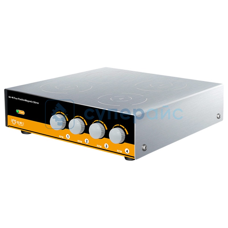 Четырехместная магнитная мешалка Shengkeyiqi 84-4C фото 1