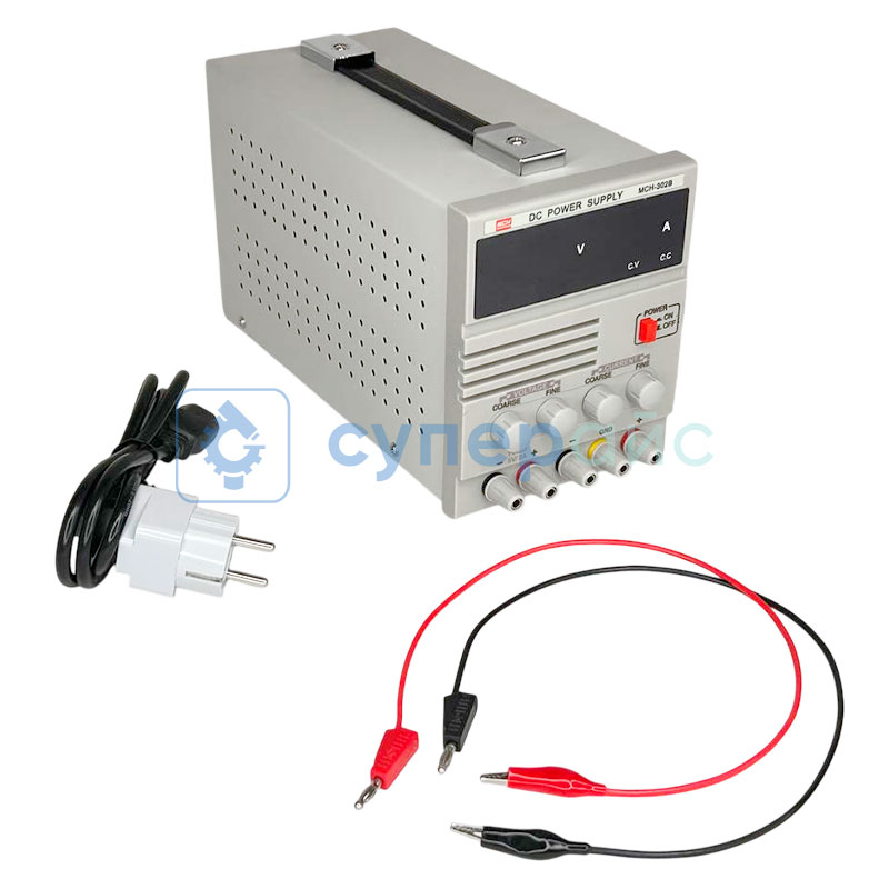 Лабораторный источник питания MCH 302B (30В, 2А) фото 5