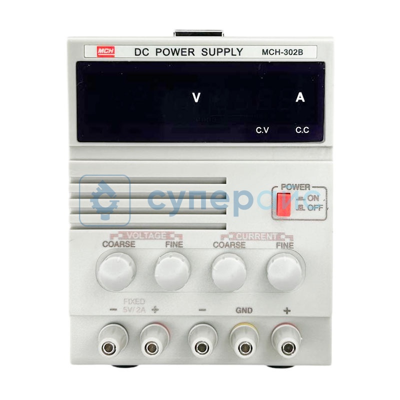 Лабораторный источник питания MCH 302B (30В, 2А) фото 1