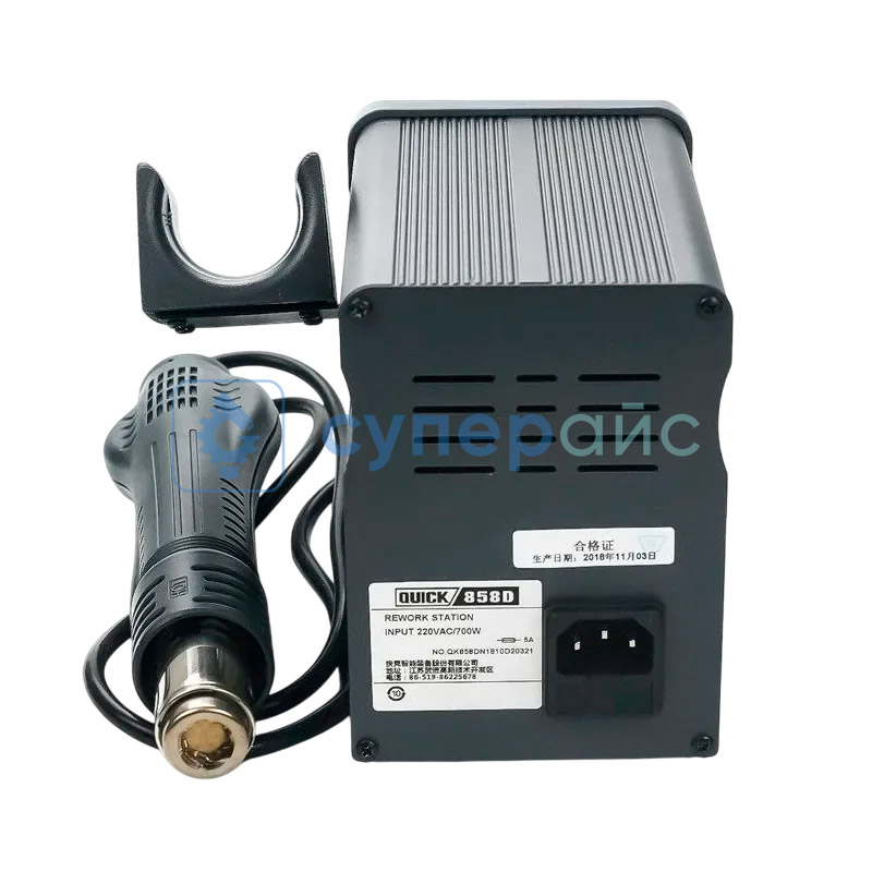 Станция термовоздушная Quick 858D фото 4