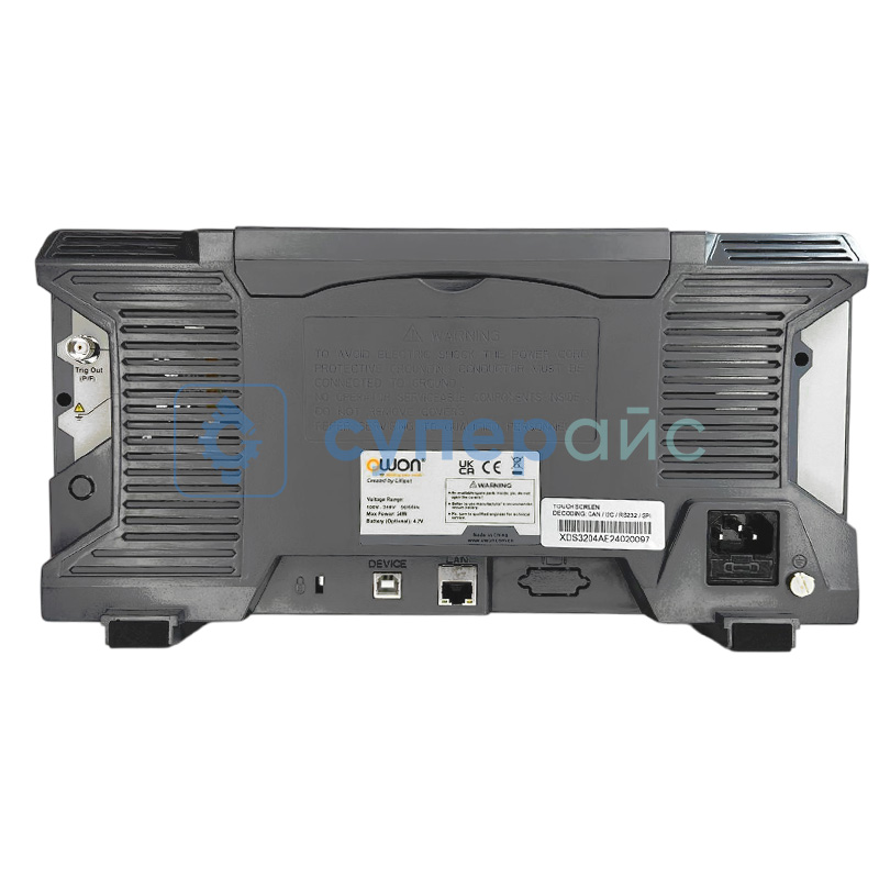 Четырехканальный осциллограф OWON XDS3204AE фото 8